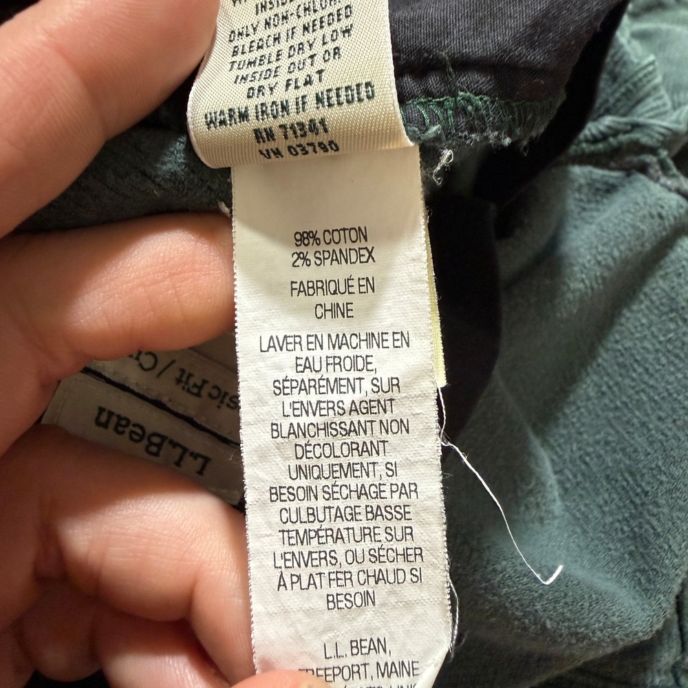L.L. Bean Green Women's Pants - Picture 11 of 13